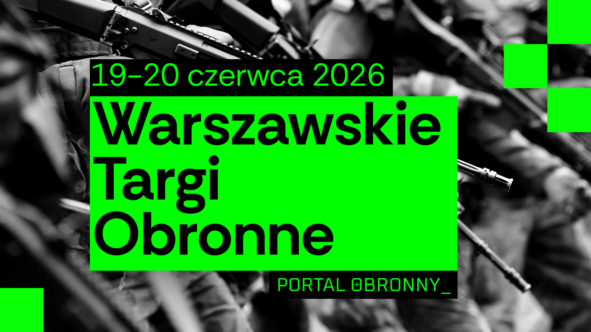 Już siedem podmiotów objęło patronatem honorowym Warszawskie Targi Obronne